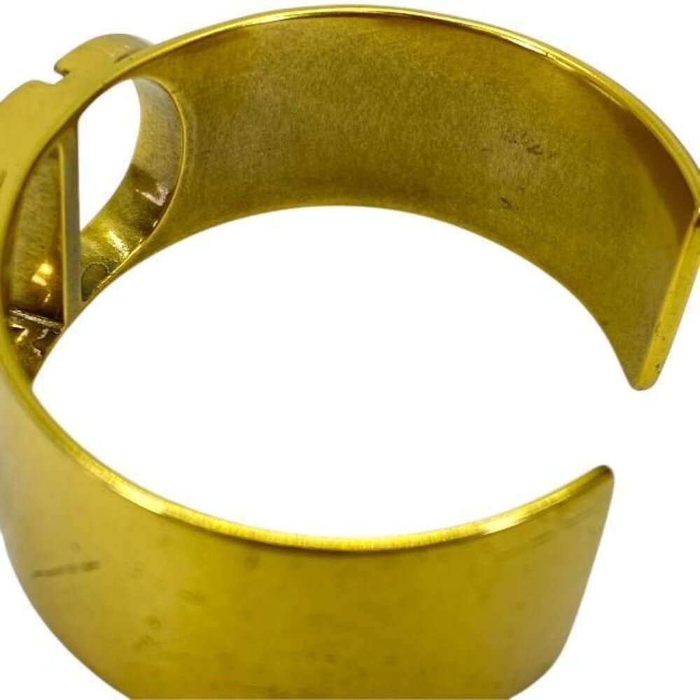 Christian Dior Bracelet Bangle Accessories Jewelry Small Logo GP - Picture 6 of 8